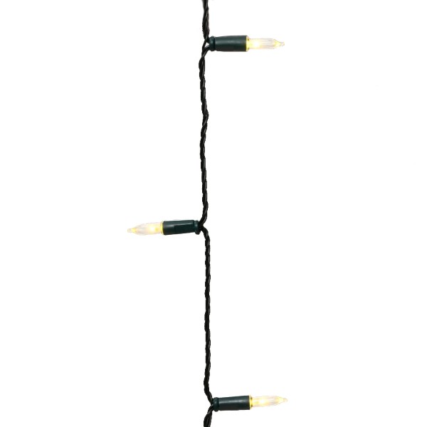 LED Lichterkette Pisello - Weihnachtslichterkette - 180 bernstein LED - L: 18m - 8Funkt. - für Außen